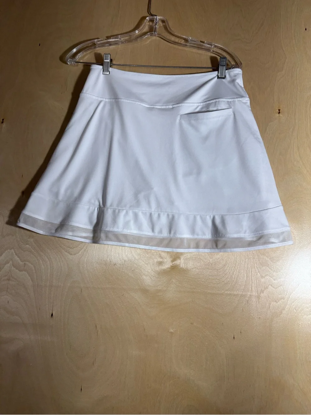 Golftini White Women’s Top Golf Skort with Mesh Hem Size Medium - Picture 1 of 11